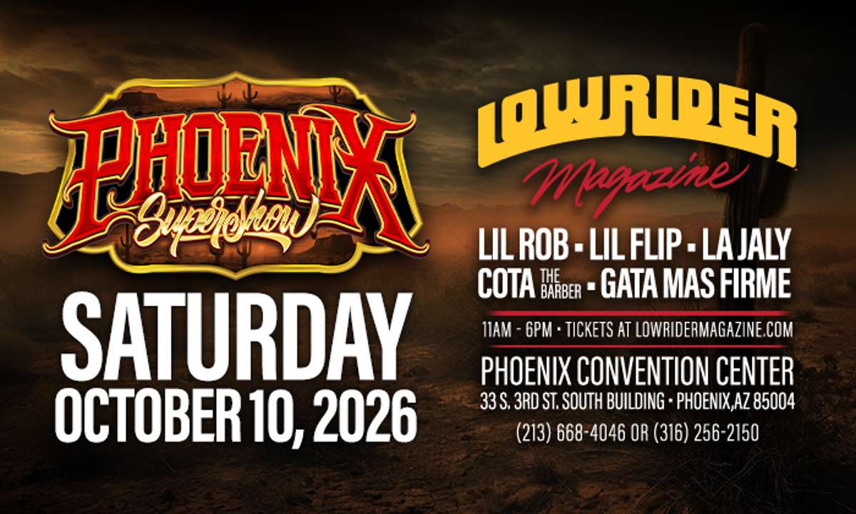 Lowrider Magazine Phoenix Supershow